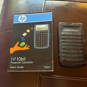HP 10bll Financial Calculator & User’s Guide